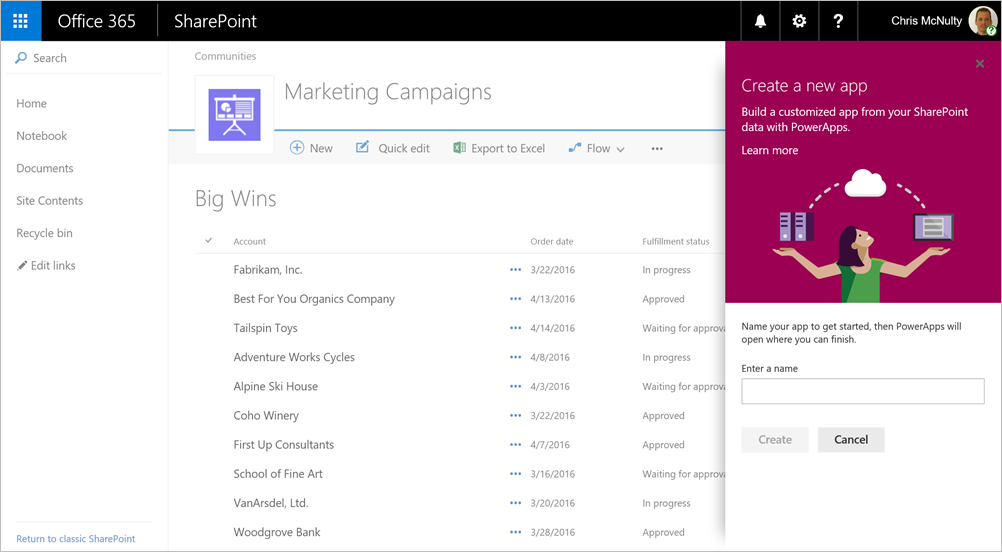 Modern SharePoint lists are here 3