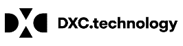 Logo firmy DXC Technology.