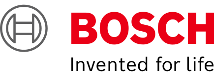 BOSCH Logo und Sloga: Invented for life