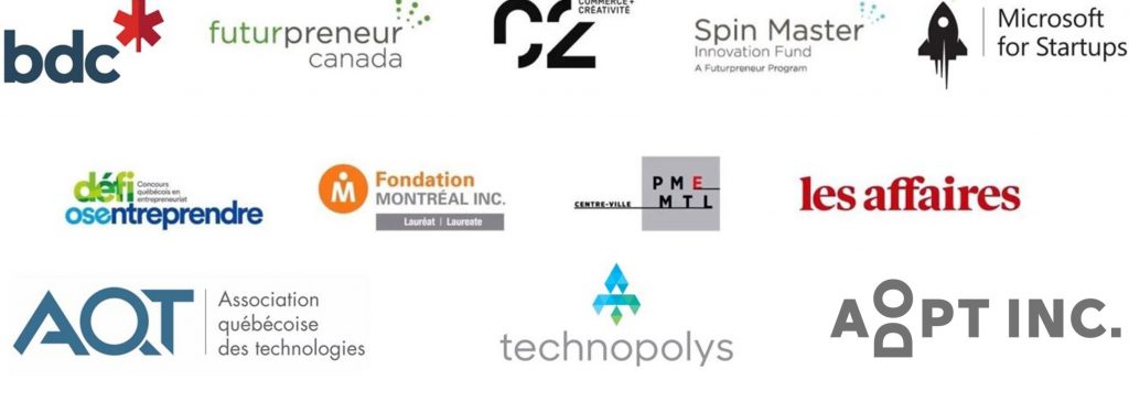 Beeye partnerships, as shown through several logos