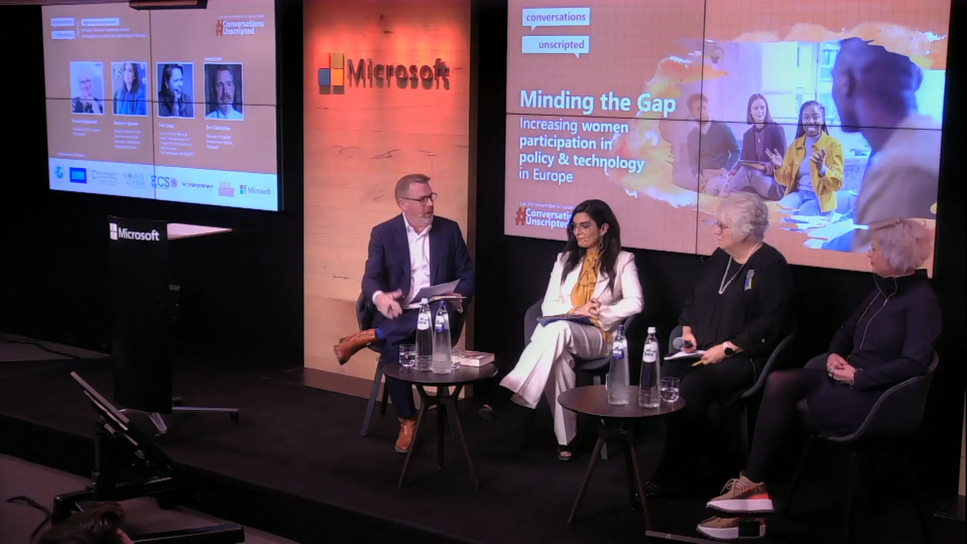 Video Thumbnail: 'Minding the Gap: increasing women participation in policy and technology in Europe' event on October 12th, 2022