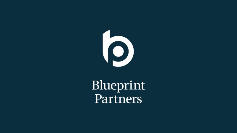 Blueprint Partners agency logo linking to a promotional video on YouTube