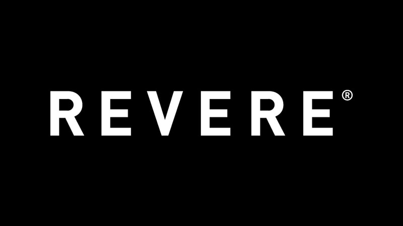 Revere agency logo linking to a promotional video on YouTube