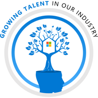 Badge - Growing talent in our industry