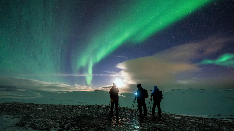 Three photographers capture the Northern Lights