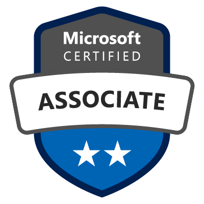 microsoft badges certification certified badge associate role based learning exam