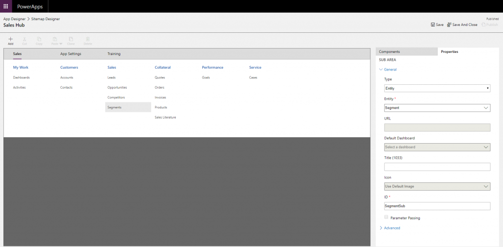 Sitemap Modification