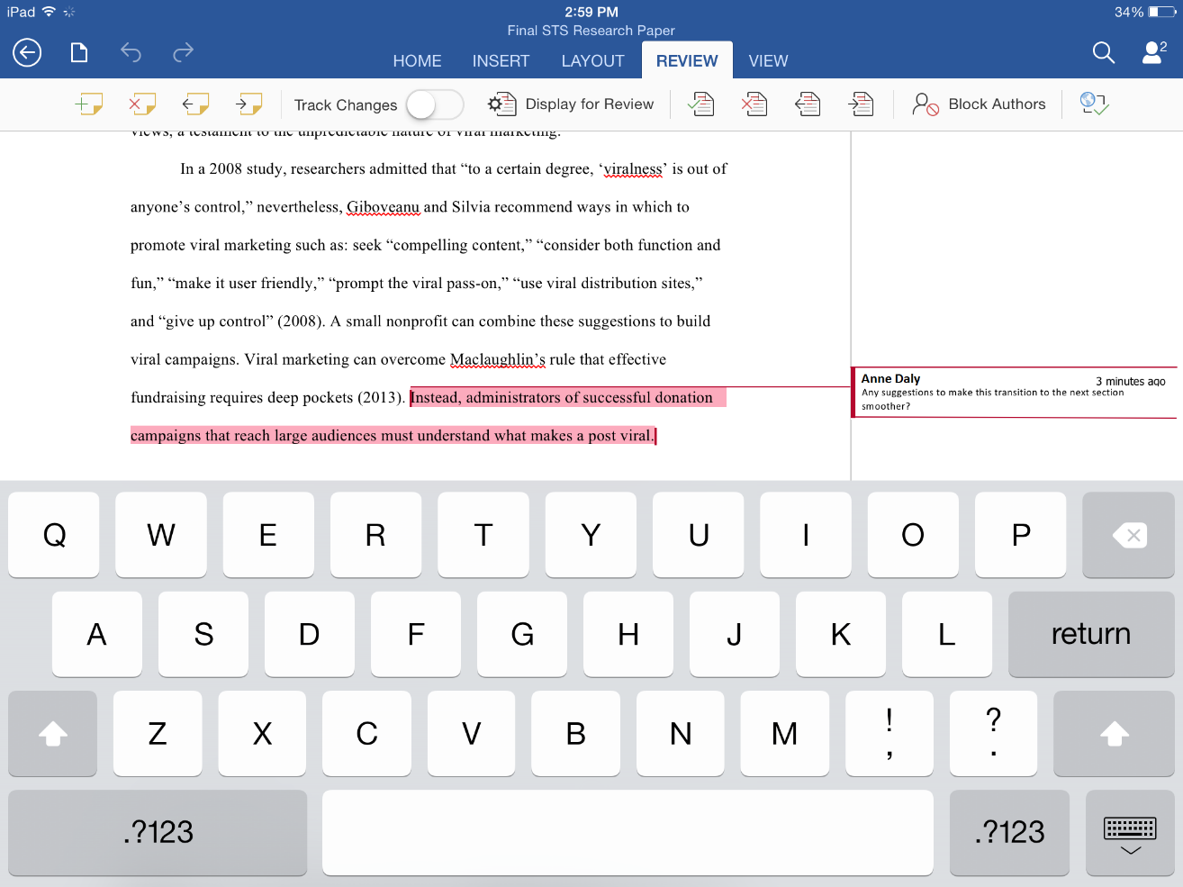 how to group in ms word on mac