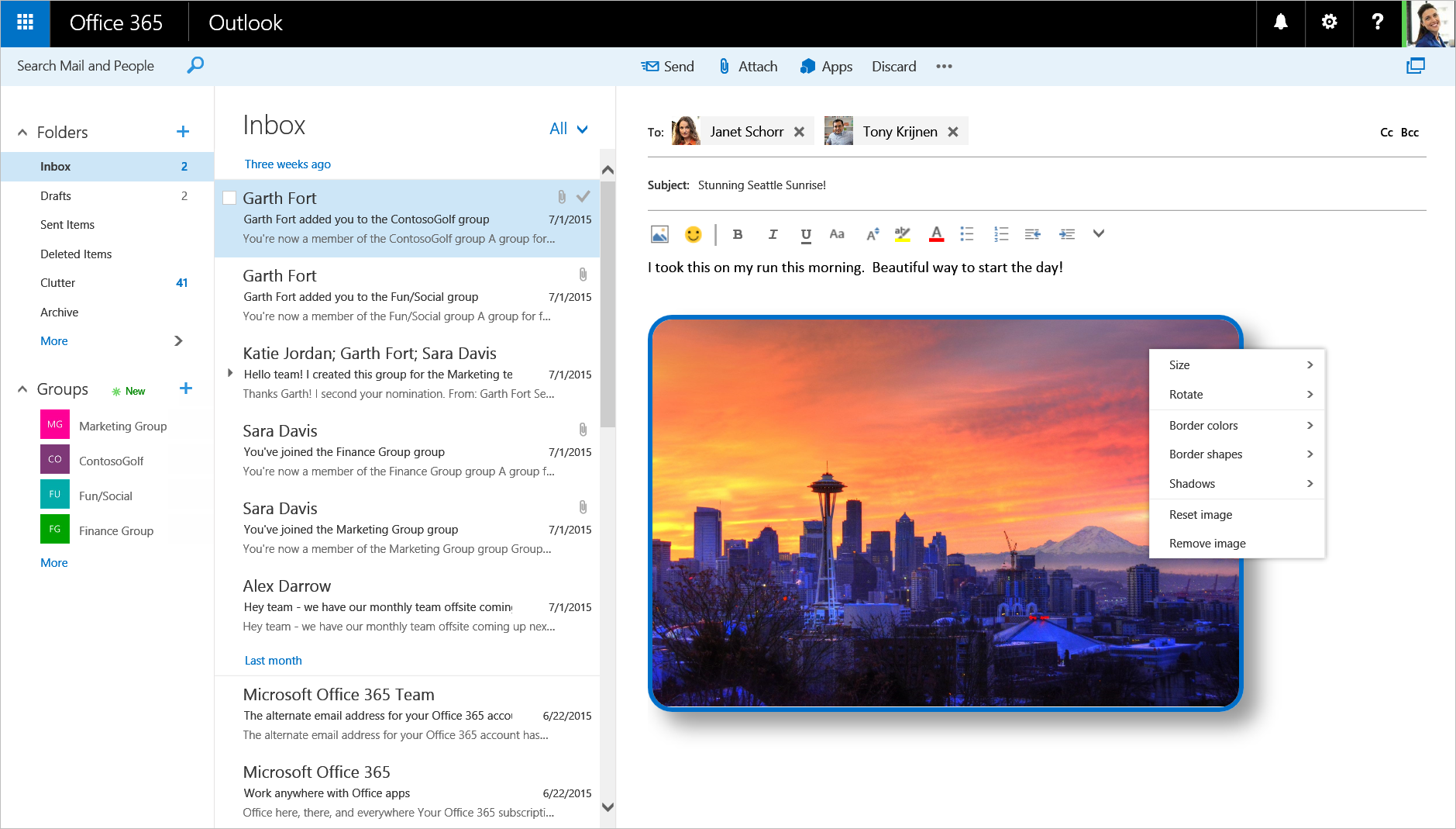 New features coming to Outlook on the web Microsoft 365 Blog