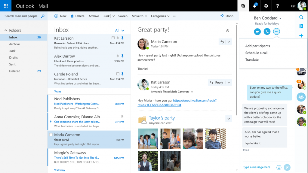 Outlook out of preview 4b