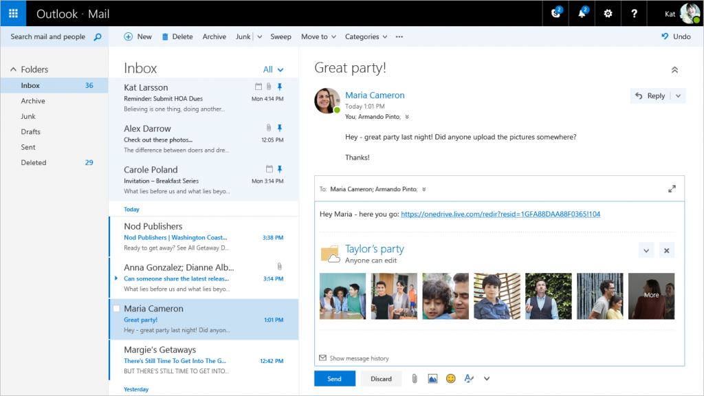 Outlook out of preview 5b