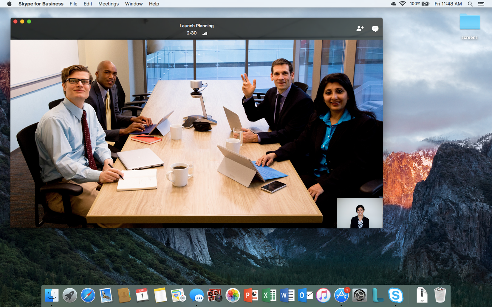 skype for business for mac outlook