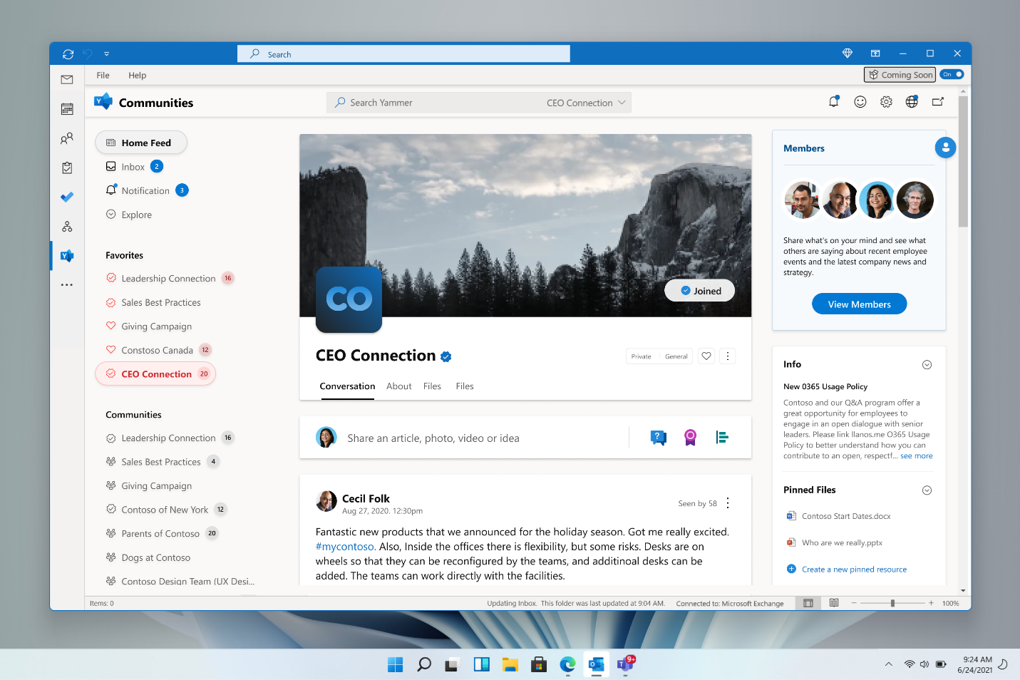 Use the Yammer Communities app for Microsoft Teams - Microsoft Support