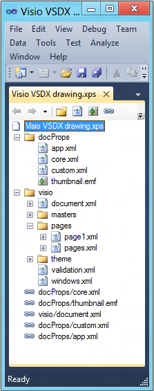Edit Vsdx File