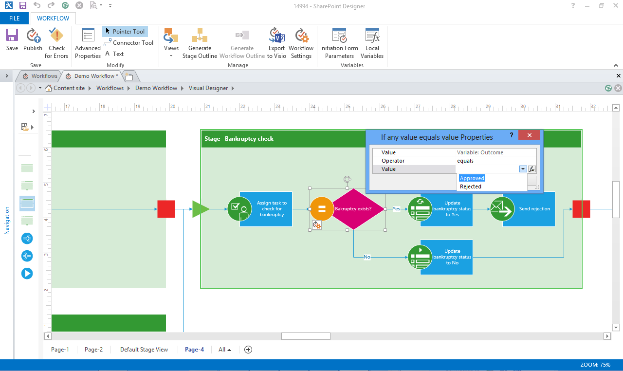 SharePoint 2013 workflows in Visio | Microsoft 365 Blog