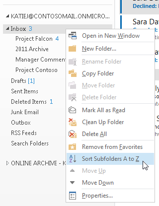 Reorder your folders, any way you like 'em | Microsoft 365 Blog