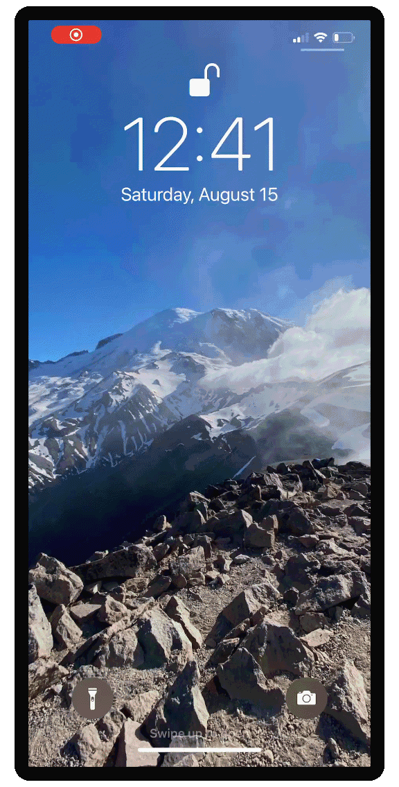 קובץ GIF זה מציג התראות של Yammer בתוך הזנת הפעילות של Microsoft Teams במכשיר נייד.