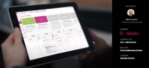 T-Mobile tablet showing app