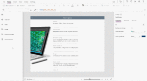 graphical user interface, application, Word