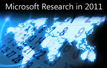 Microsoft Research in 2011 graphic