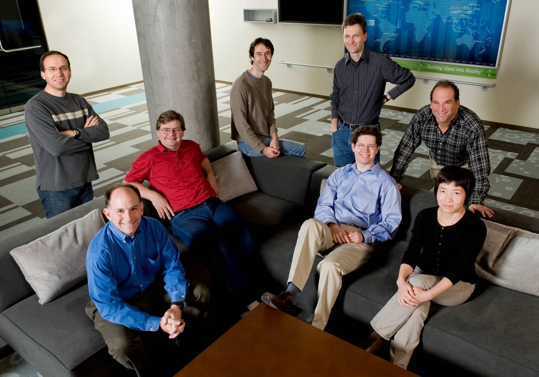 team of researchers working on project Singularity