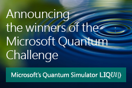 Microsoft Quantum Challenge winners Announced