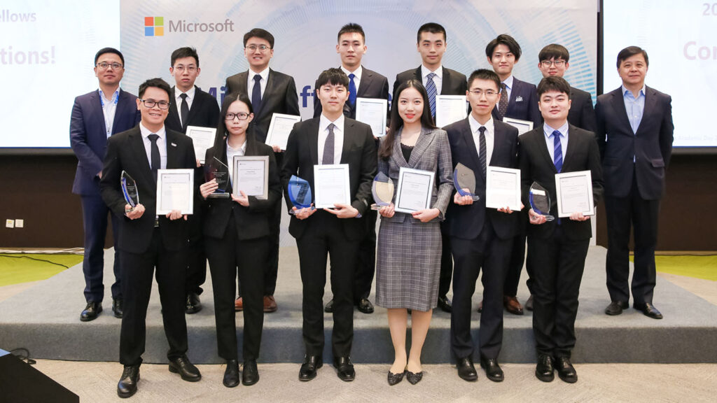 2019 Microsoft Research Asia Fellows