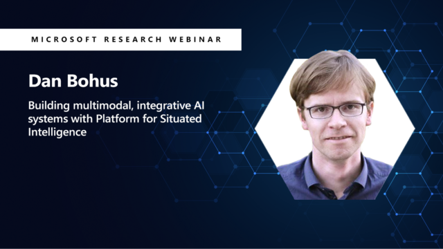 a picture of dan bohus on the right next to the title of his webinar