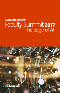 2017 Faculty Summit Agenda