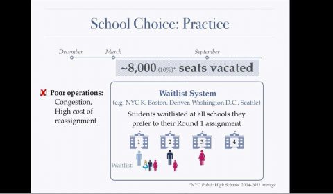 Dynamic Matching in School Choice: Efficient Seat Reassignment after Late Cancellations