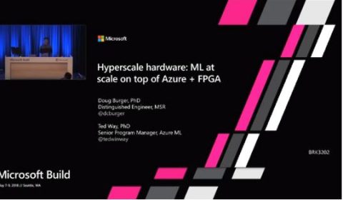 Hyperscale hardware: ML at scale on top of Azure + FPGA