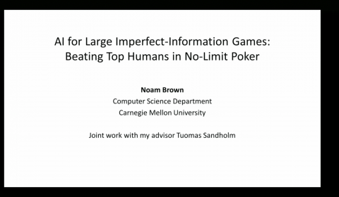 AI for Imperfect-Information Games: Beating Top Humans in No-Limit Poker