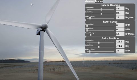 Video: High-Fidelity Simulations to enable Automated Wind Turbine Inspections