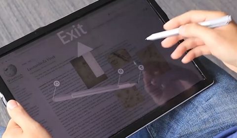 Video: Sensing Posture-Aware Pen+Touch Interaction on Tablets