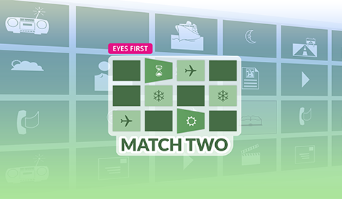 Eyes First - Match Two game