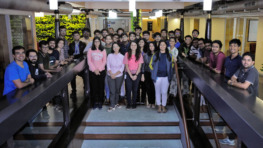 2020 Microsoft India Research Fellows group photo