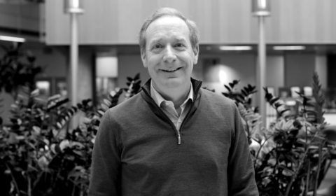 headshot of Microsoft President Brad Smith for the Microsoft Research Podcast