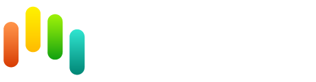 EconML logo, with a sequence of rounded colored bars on the left, and the text "EconML" on the right in white