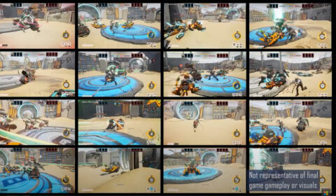 video screenshot showing 16 gaming clips