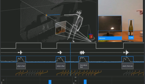 An image shows various visualizers in Platform for Situated Intelligence Studio.