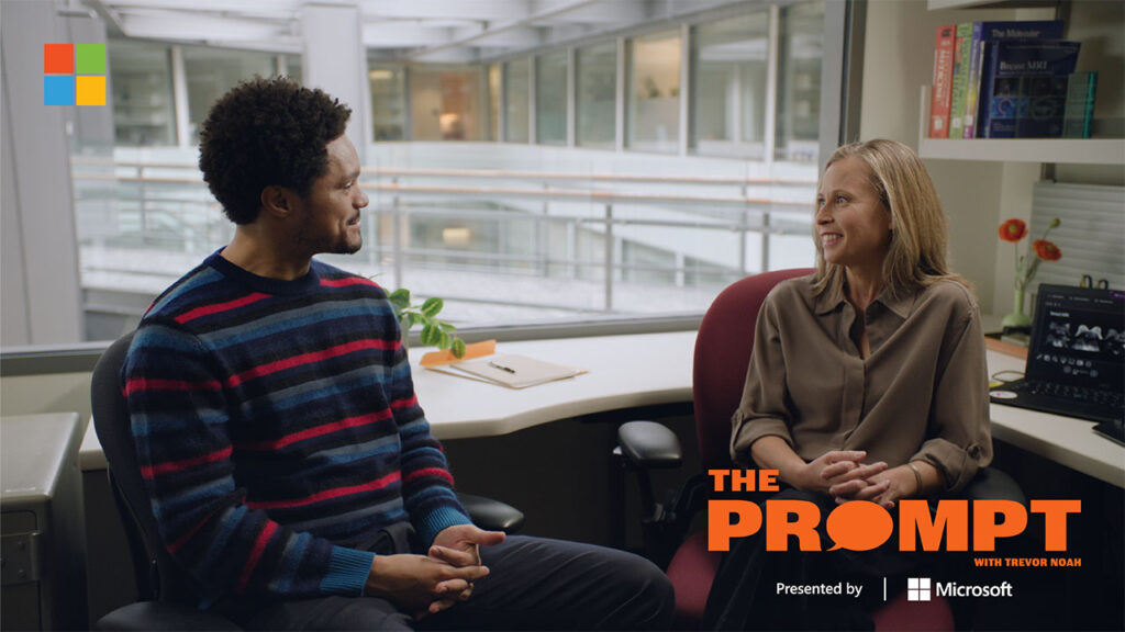 video: The Prompt with Trevor Noah and Dr. Savannah Partridge