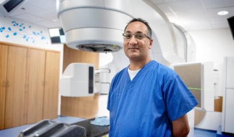 Dr Raj Jena at Addenbrooke’s Hospital