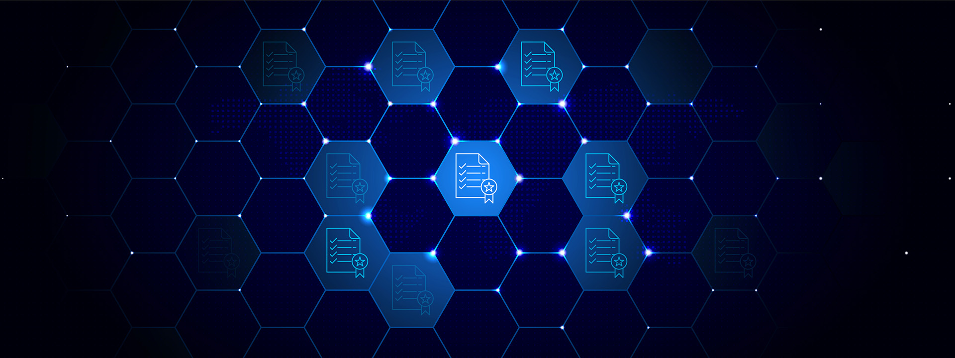 hexagon abstract pattern