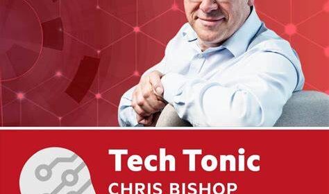 Image of Chris Bishop and Tech Tonic graphics