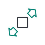 box with two arrows icon