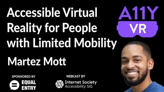Accessible Virtual Reality for People with Limited Mobility
