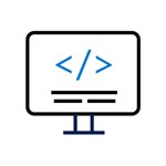 open source - blue icon