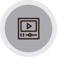 AMP manifest video bit rate icon