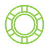 line concentric circles icon