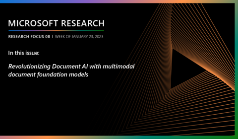 Microsoft Research Focus 08 edition, week of January 23